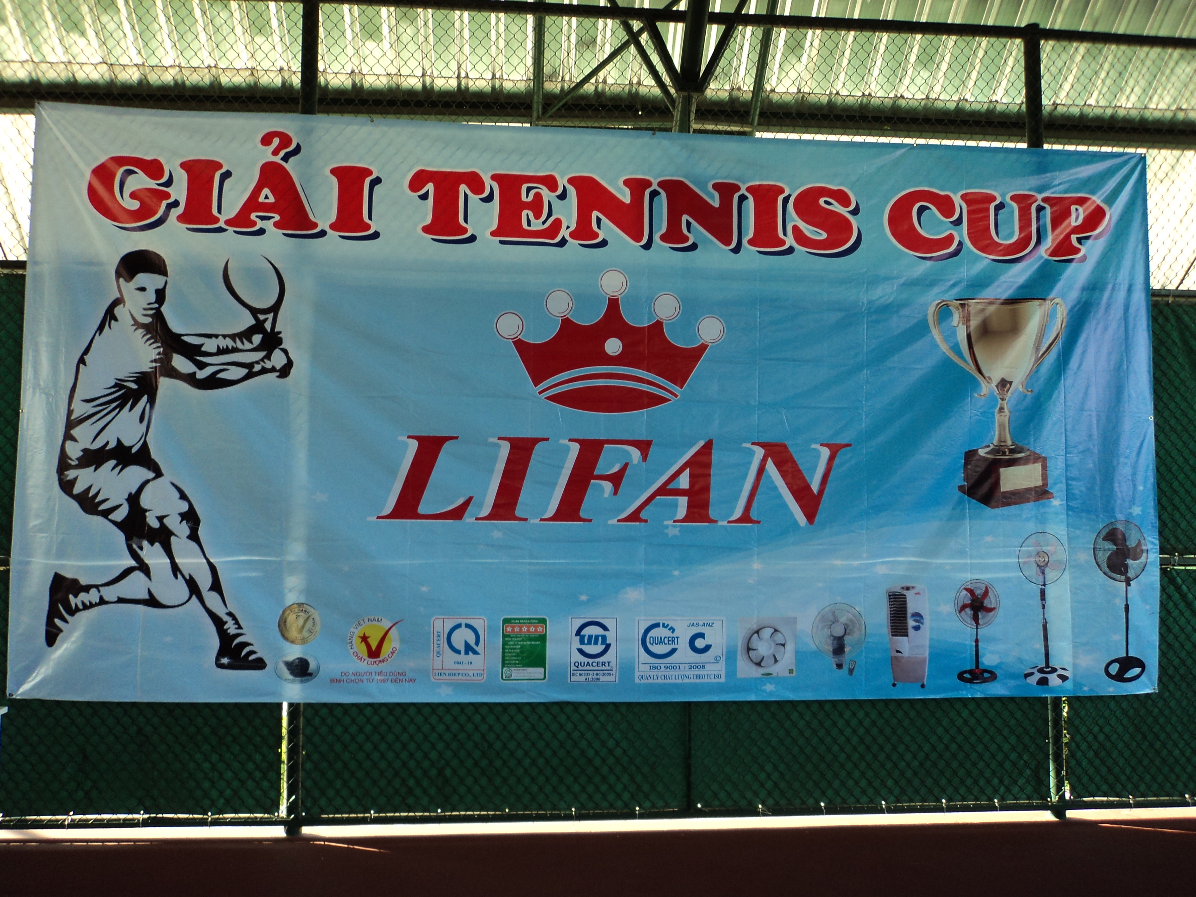 Giải Tennis Cup Lifan 2013