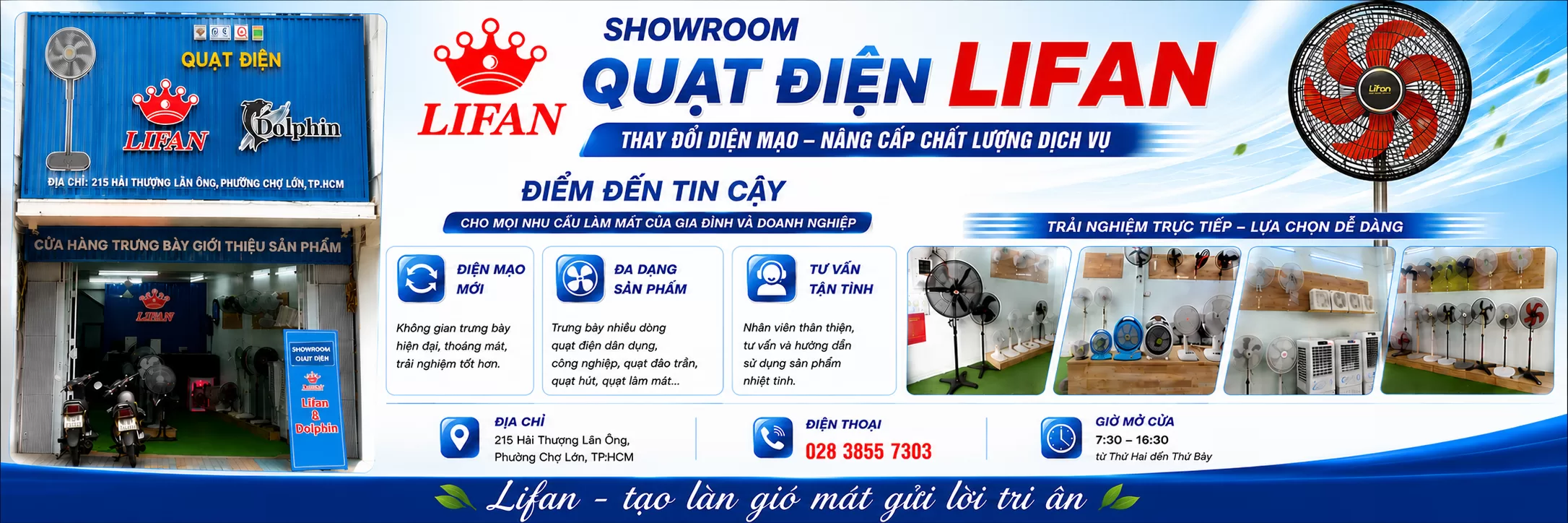 Showroom LIFAN thay đổi diện mạo - nâng cấp chất lượng dịch vụ