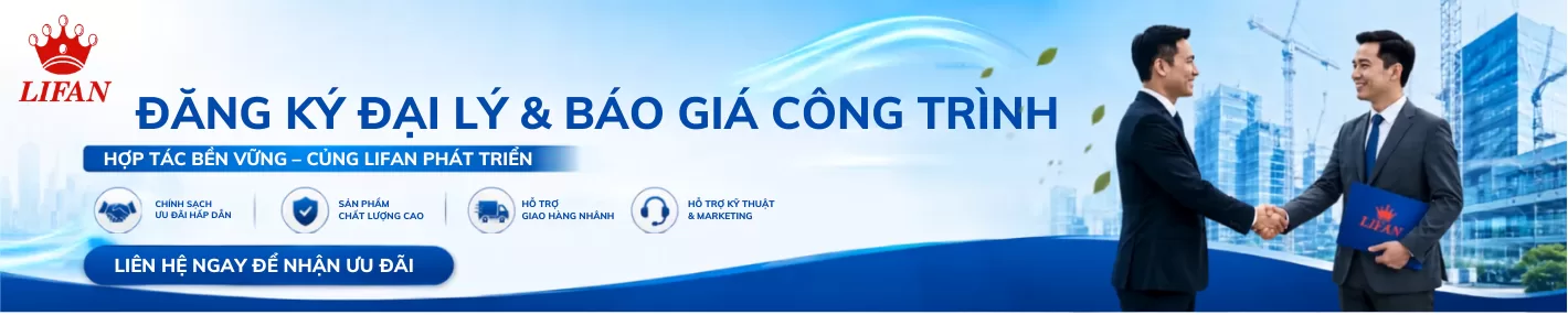 Đăng ký đại lý / báo giá công trình